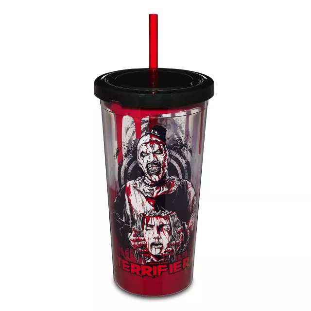 Art the Clown Cup with Straw 20 oz. - Terrifier at Spencer's