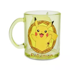 Pikachu Spark Glass Coffee Mug 20 oz. - Pokémon at Spencer's