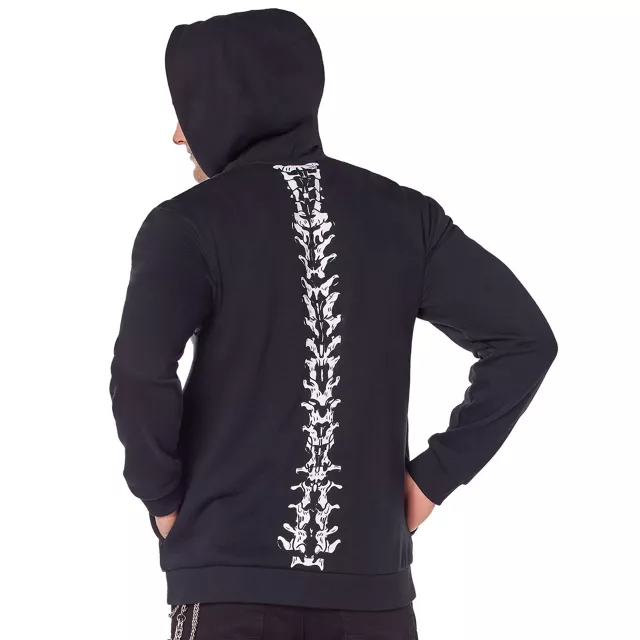 Skeleton Hoodie at Spencer's