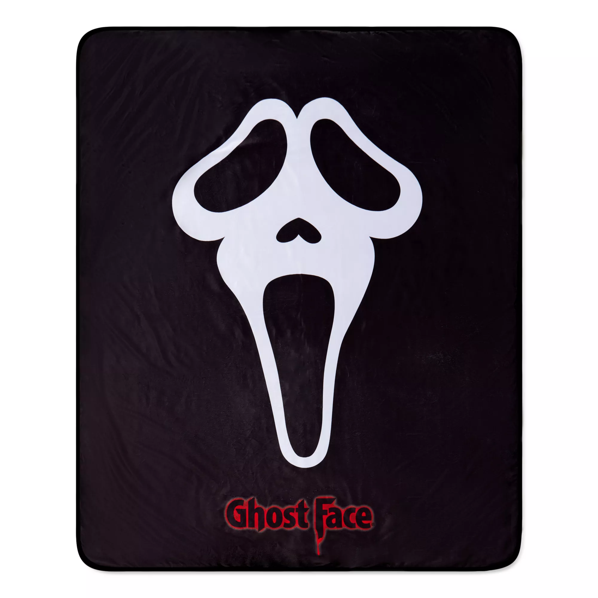 Ghost Face Mask Fleece Blanket at Spencer's