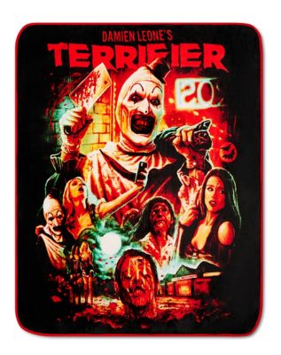 04380853 - Terrifier Movie Poster Fleece Blanket