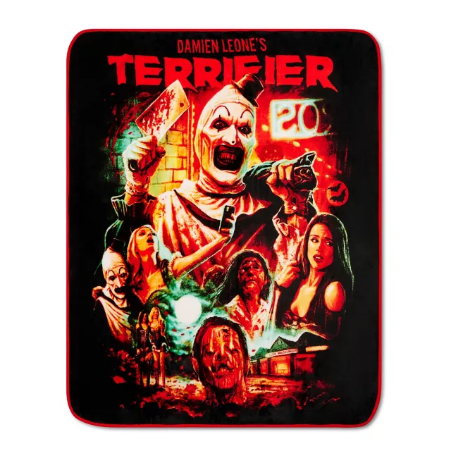 Terrifier Movie Poster Fleece Blanket at Spencer's