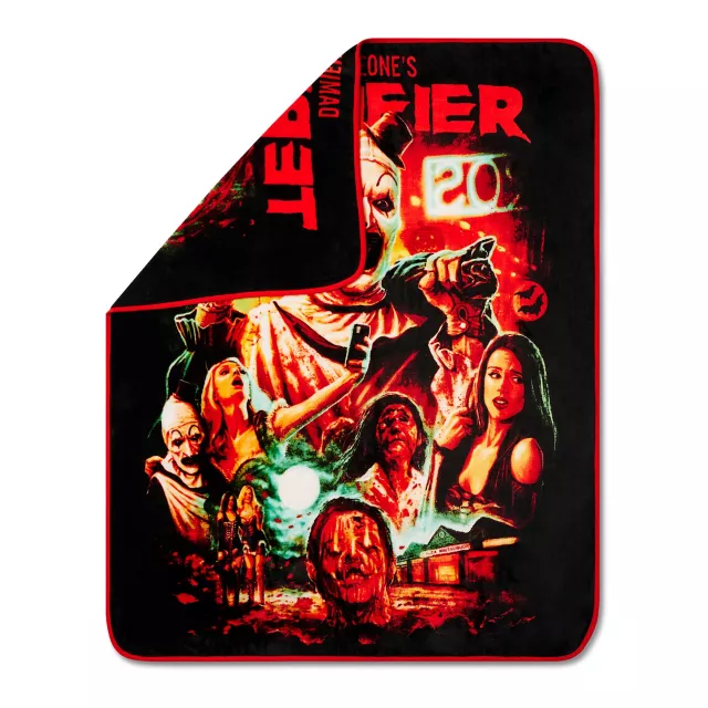 Terrifier Movie Poster Fleece Blanket at Spencer's