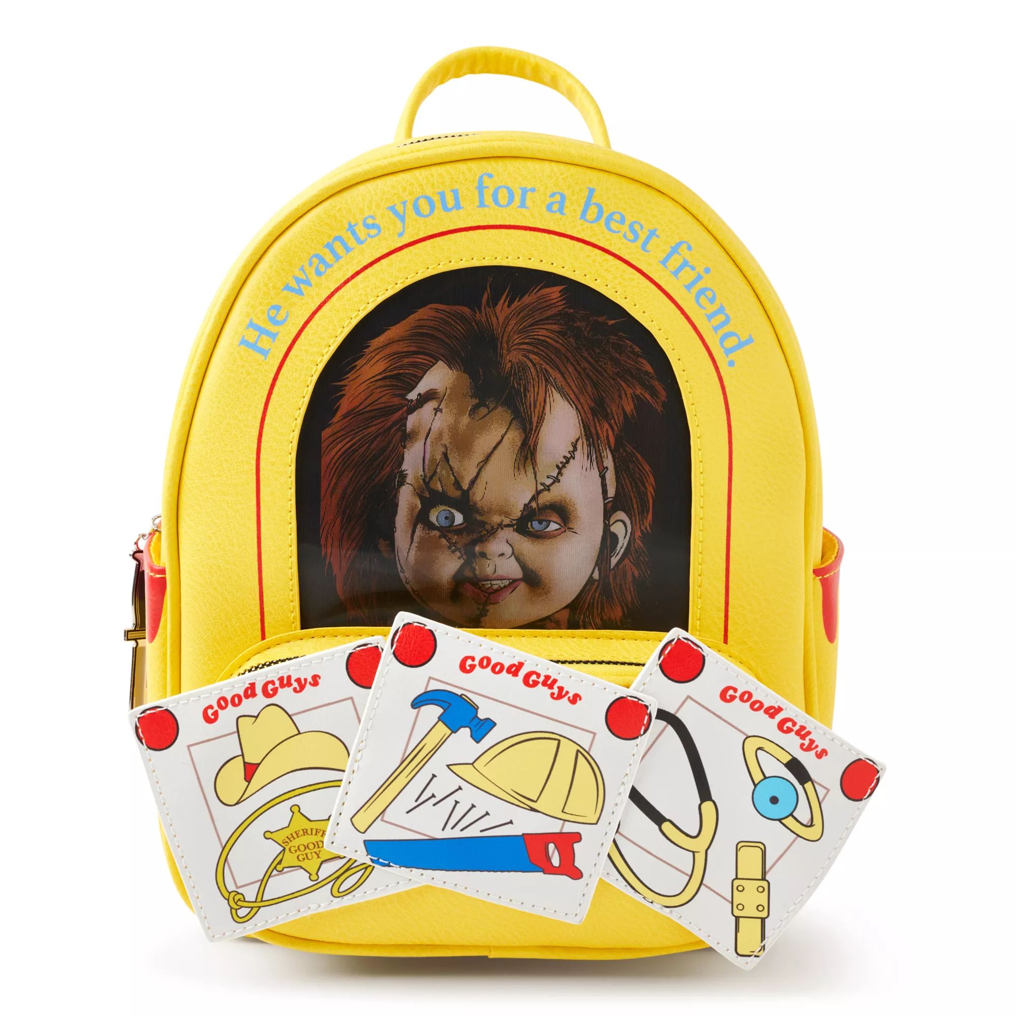 Chucky Lenticular Mini Backpack at Spencer's