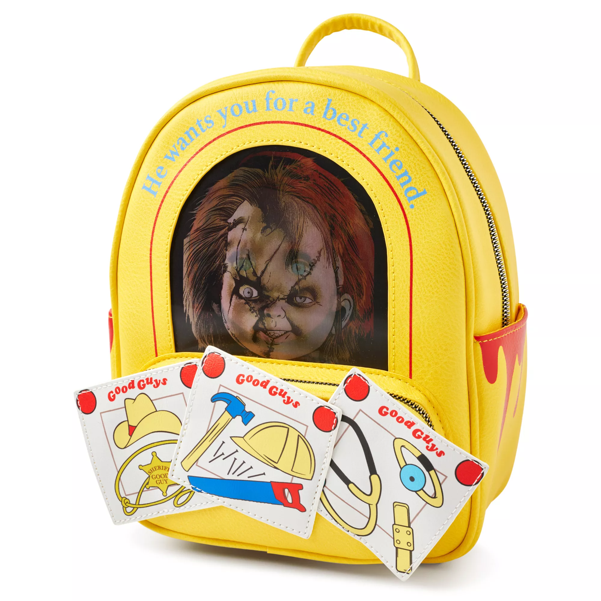 Chucky Lenticular Mini Backpack at Spencer's