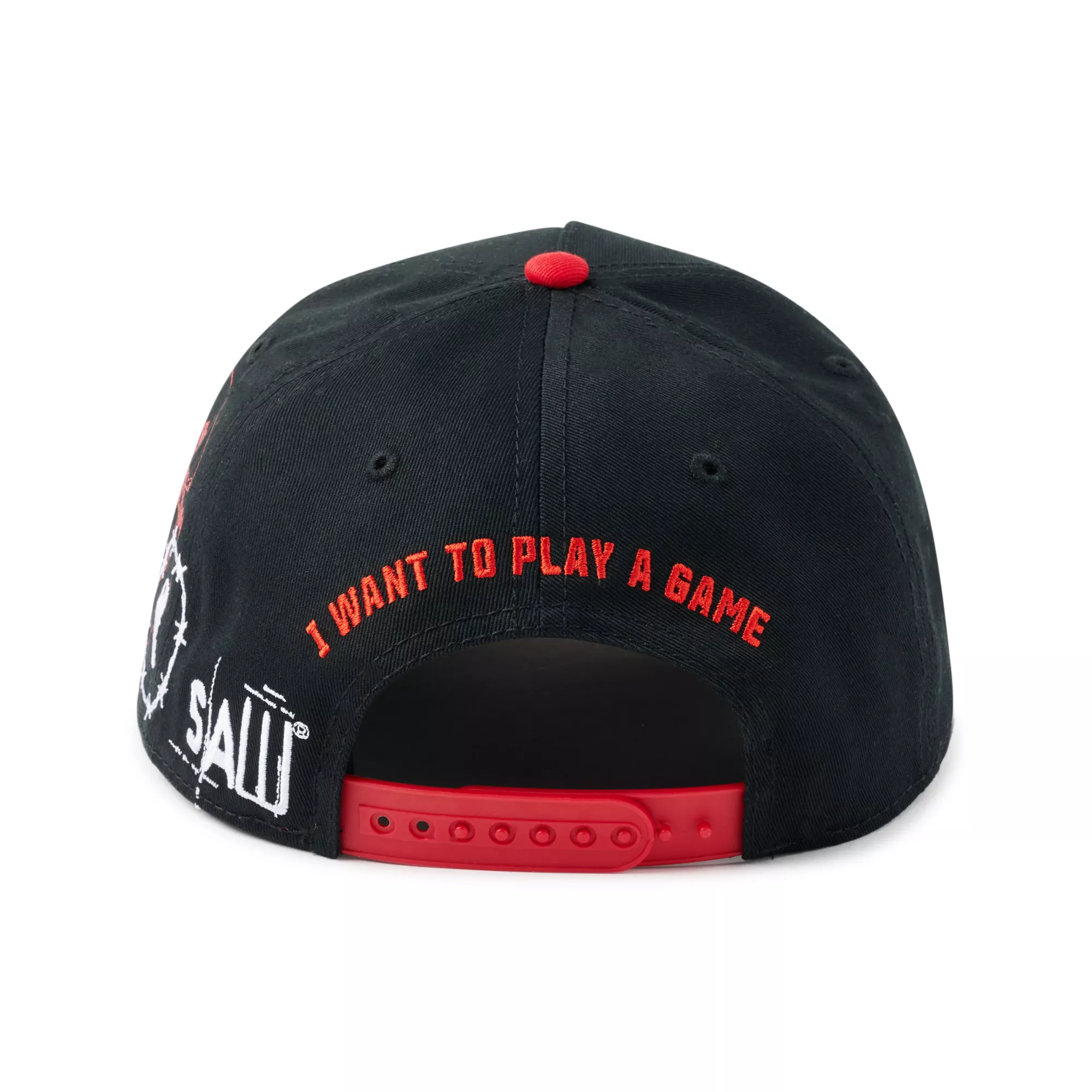 Saw I Want To Play a Game Dad Hat at Spencer's