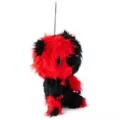 Gloomy Bear Black and Red Long Fur Plush at Spencer's