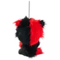 Gloomy Bear Black and Red Long Fur Plush at Spencer's