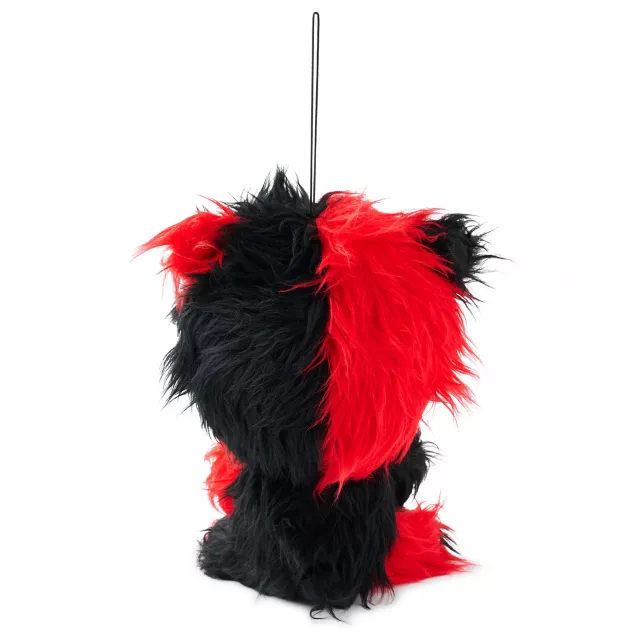 Gloomy Bear Black and Red Long Fur Plush at Spencer's