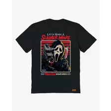 Ghost Face Let's Make a Slasher Movie T Shirt - Steven Rhodes at Spencer's