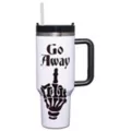 Go Away Middle Finger Travel Tumbler with Straw - 40 oz. at Spencer's