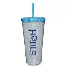 Rhinestone Stitch Cup with Straw 20 oz. - Lilo & Stitch at Spencer's