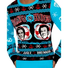 Light-Up Boats 'N Hoes Ugly Christmas Sweater - Step Brothers at Spencer's