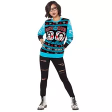 Light-Up Boats 'N Hoes Ugly Christmas Sweater - Step Brothers at Spencer's