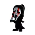 Ghost Face Figure at Spencer's