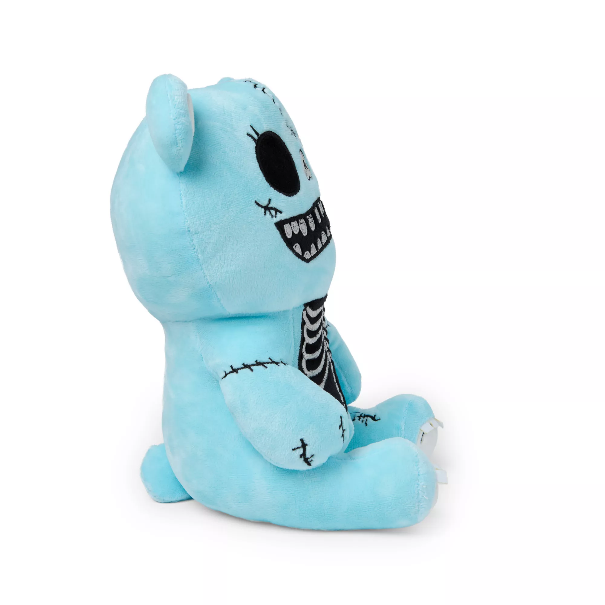 Blue Skeletal Bear Plush Toy at Spencer's