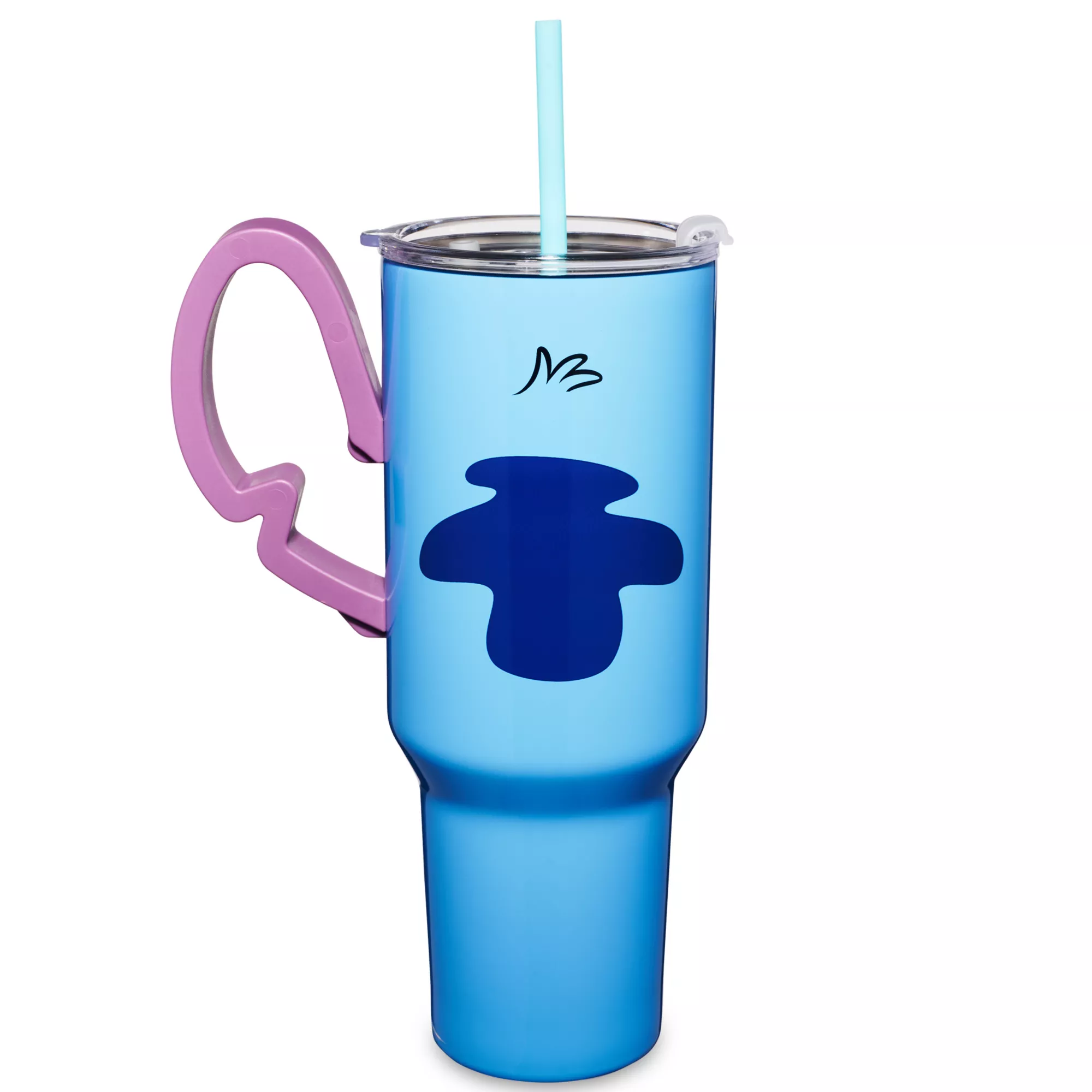 Stitch Ear Handle Travel Tumbler with Straw 40 oz. - Lilo & Stitch at Spencer's