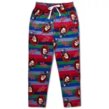 Chucky Striped Wanna Play Lounge Pants at Spencer's