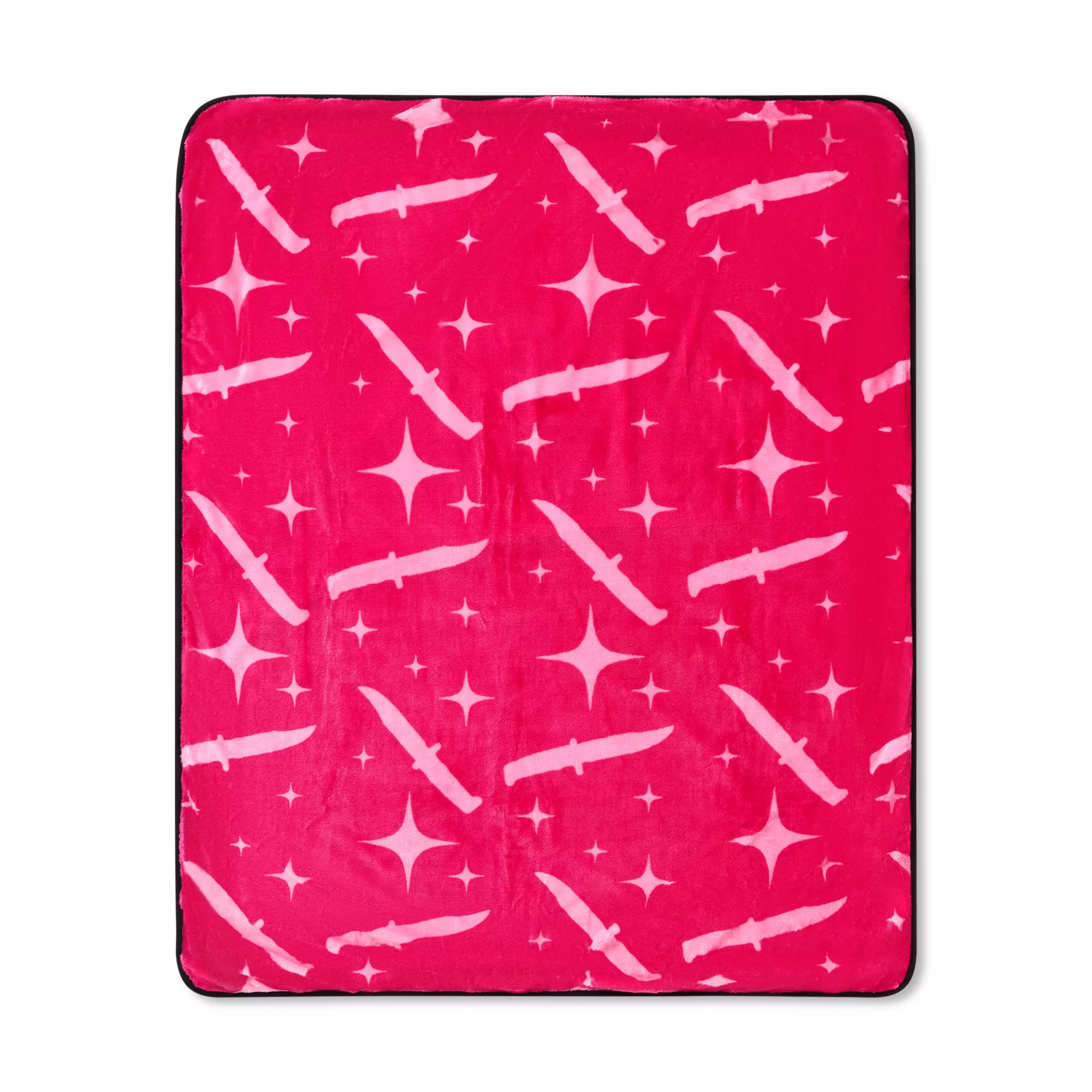 Ghost Face With Love Fleece Blanket at Spencer's