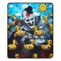 Art the Clown Ducks Fleece Blanket - Terrifier at Spencer's