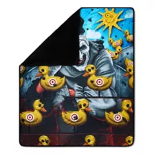 Art the Clown Ducks Fleece Blanket - Terrifier at Spencer's