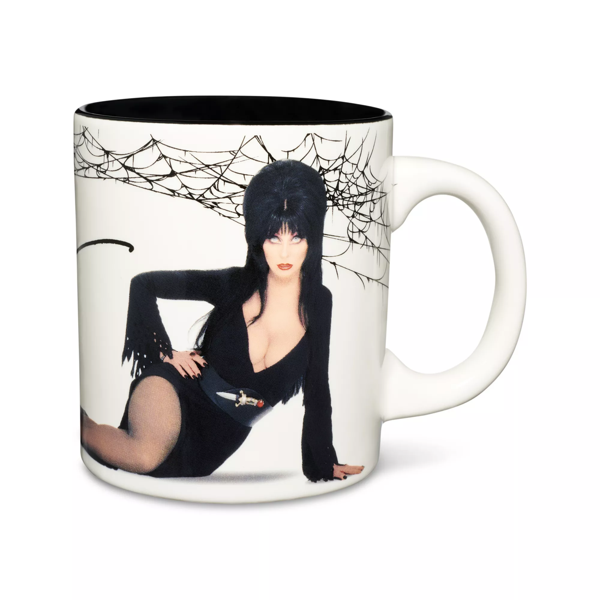 Elvira: Mistress of the Dark Signature Coffee Mug - 20 oz. at Spencer's