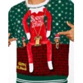 Light-Up Snoop on the Stoop Chain Christmas Sweater at Spirit Halloween