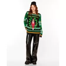 Light-Up Snoop on the Stoop Merry Chrismizzle Christmas Sweater at Spirit Halloween