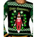 Light-Up Snoop on the Stoop Merry Chrismizzle Christmas Sweater at Spirit Halloween