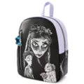 Corpse Bride Black and Purple Mini Backpack at Spencer's