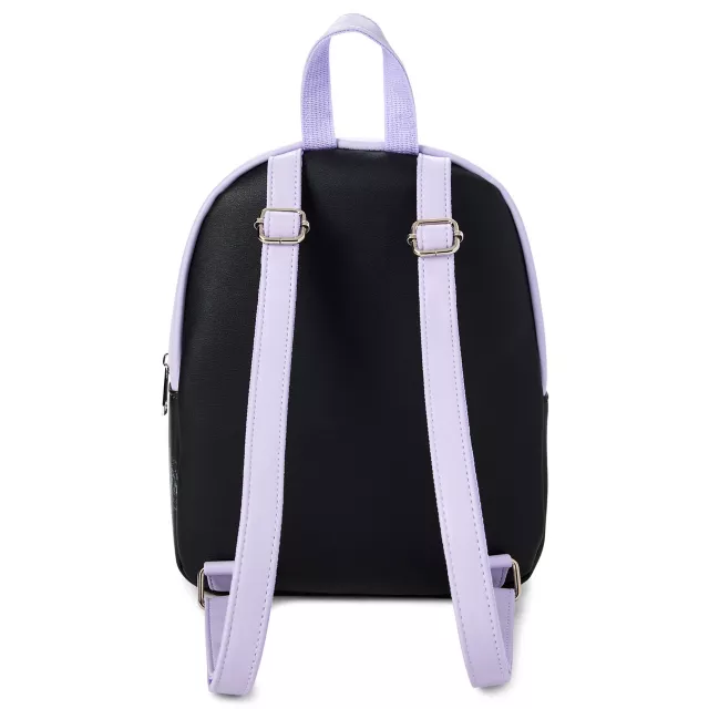 Corpse Bride Black and Purple Mini Backpack at Spencer's