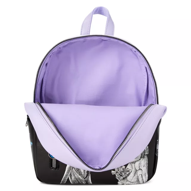 Corpse Bride Black and Purple Mini Backpack at Spencer's