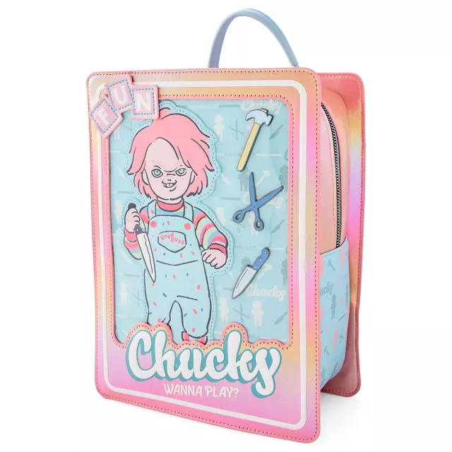 Pastel Chucky Box Mini Backpack at Spencer's