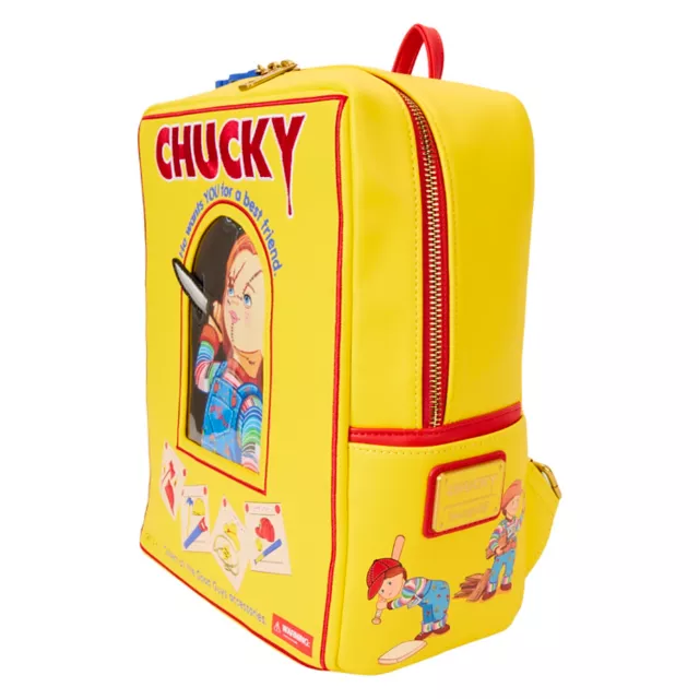 Loungefly Chucky Box Mini Backpack at Spencer's