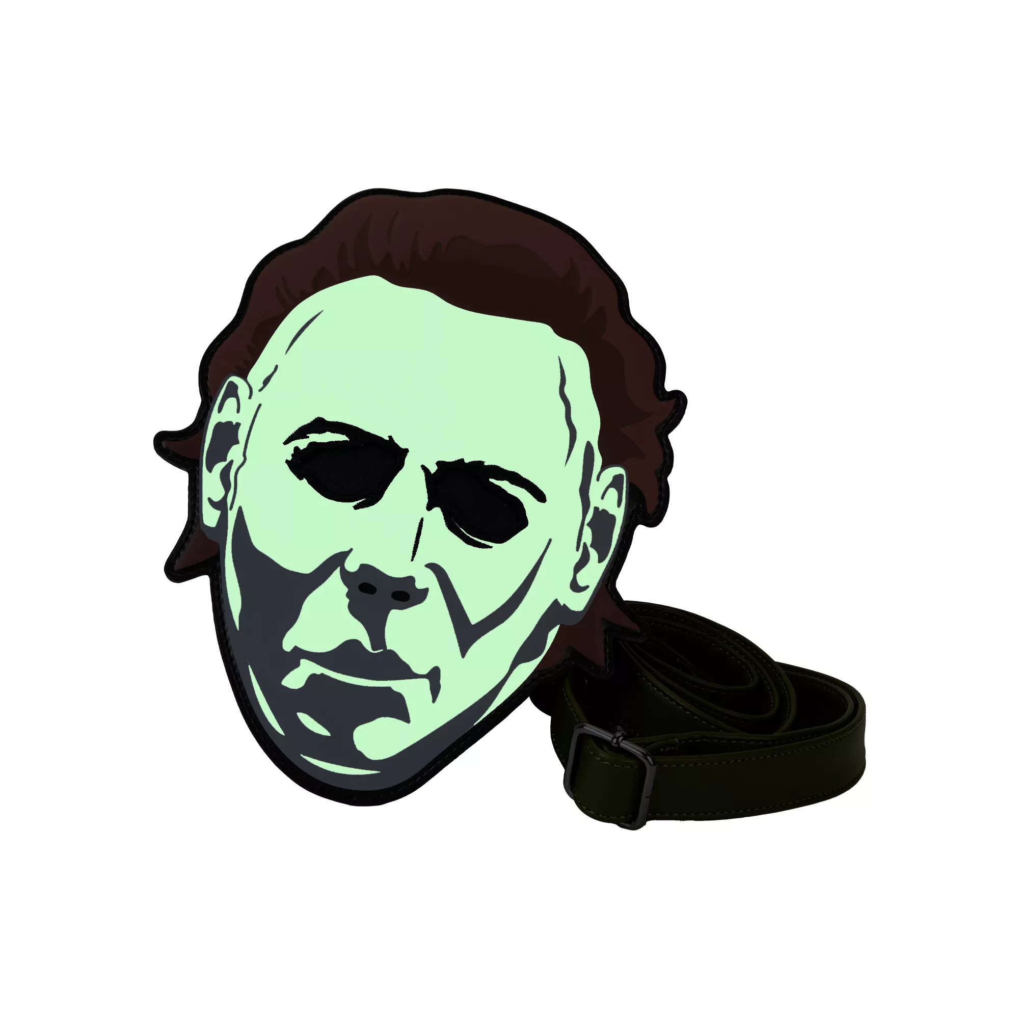 Glow in the Dark Loungefly Michael Myers Crossbody Bag - Halloween at Spencer's