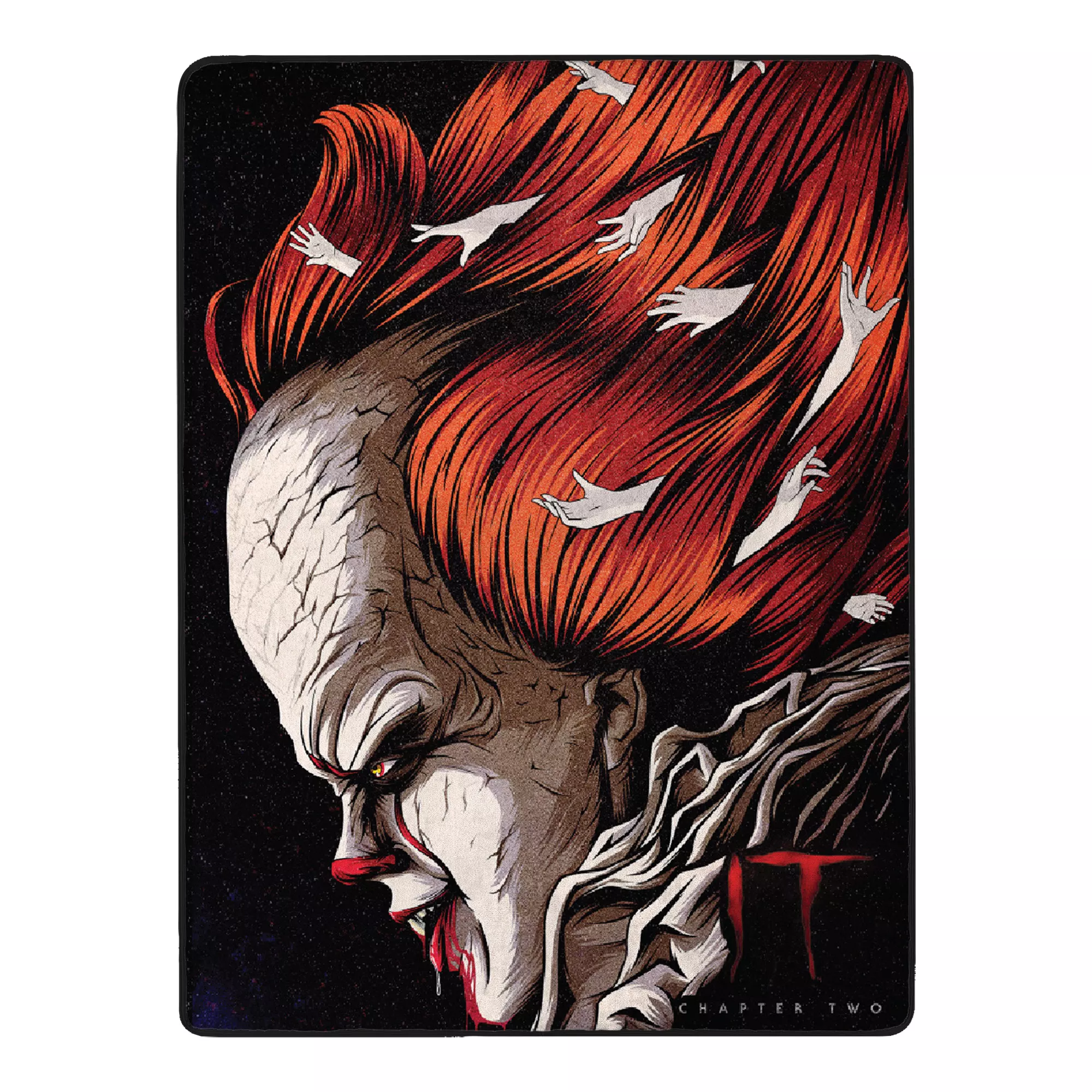 Cosmic Clown Pennywise Fleece Blanket - It at Spencer's