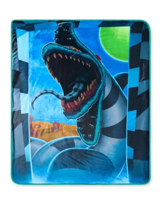 04512570 - Beetlejuice Sandworm Reversible Fleece Blanket