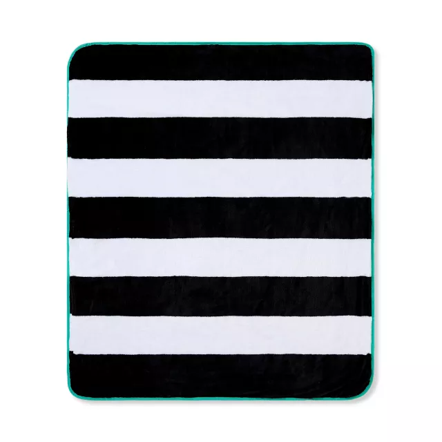 Beetlejuice Sandworm Reversible Fleece Blanket at Spencer's