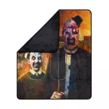 Art the Clown American Goth Fleece Blanket - Terrifier at Spencer's