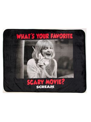 04515862 - Scream What's Your Favorite Scary Movie Fleece Blanket
