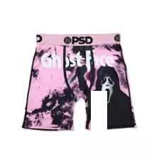 PSD Pink Ghost Face Boxers at Spencer's
