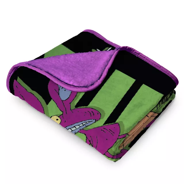 Tie-Dye Beetlejuice Fleece Blanket at Spencer's