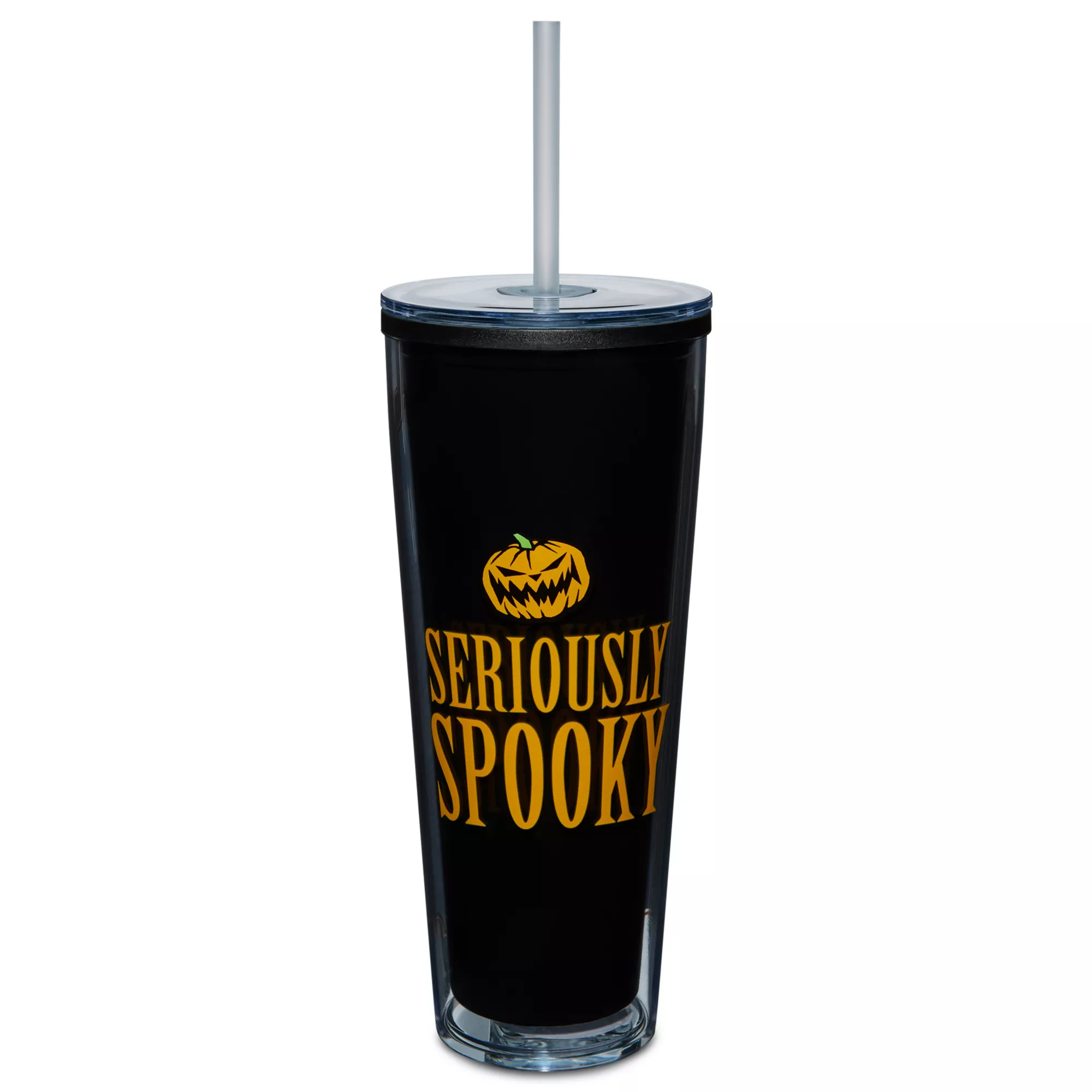 Pumpkin King Jack Skellington Cup with Straw 26 oz. - The Nightmare Before Christmas at Spencer's