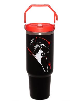 04526703 - Ghost Face Tumbler with Handle - 40 oz.