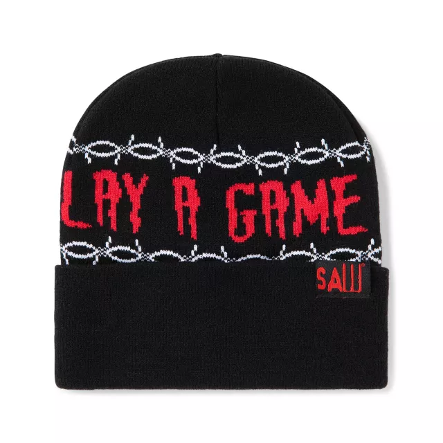 Billy I Want To Play Cuff Beanie Hat - Saw at Spencer's