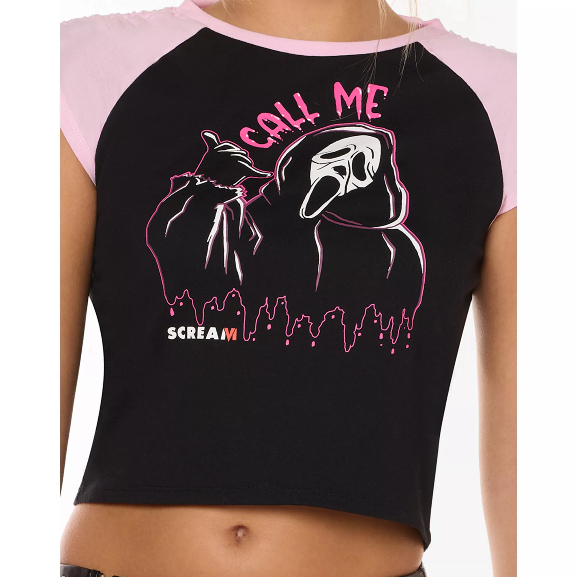 Ghost Face Call Me Baby T Shirt - Scream VI at Spencer's