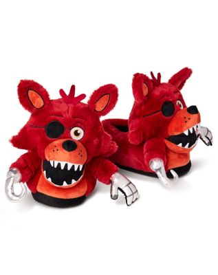 Five Nights at Freddy's Foxy Plush Slippers - Spirithalloween.com