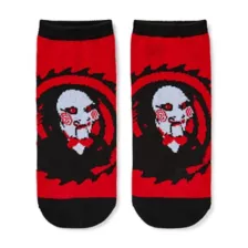 Multi-Pack Saw No Show Socks - 5 Pack at Spencer's