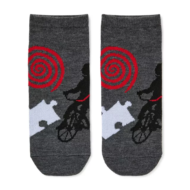 Multi-Pack Saw No Show Socks - 5 Pack at Spencer's