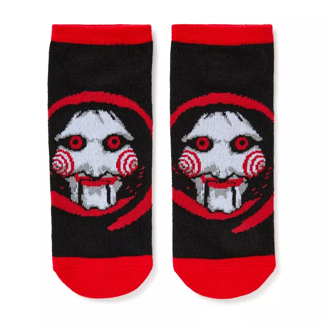 Multi-Pack Saw No Show Socks - 5 Pack at Spencer's